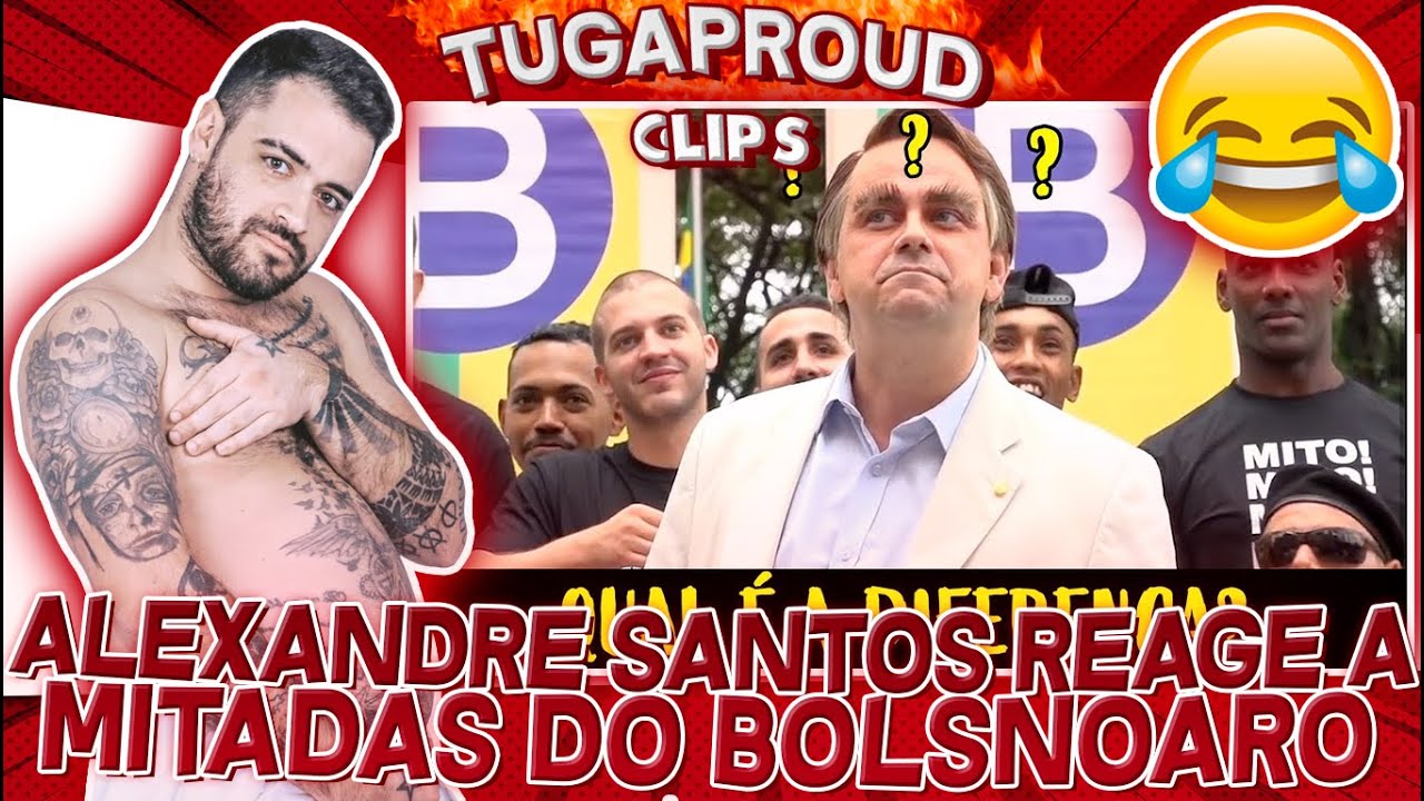 ALEXANDRE SANTOS REAGE A MITADAS DO BOLSONARO