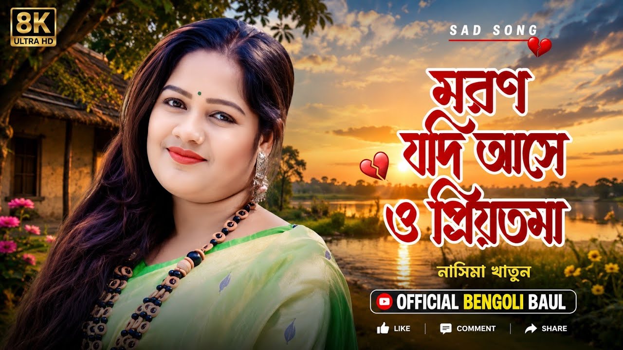 মরণ যদি আসে ও প্রিয়তমা - Nasima Khatun নাসিমা খাতুন New sad song | Moron Jodi Ase O Priyotoma |2026