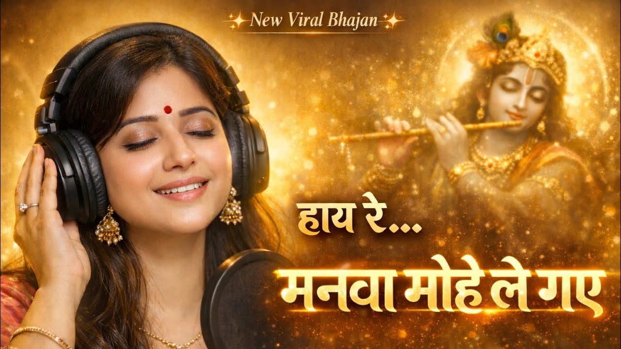 हाय रे साँवरे.. मनवा मोहे ले गए | Latest Krishna Bhajan 2026 | Heart Touching Female Voice