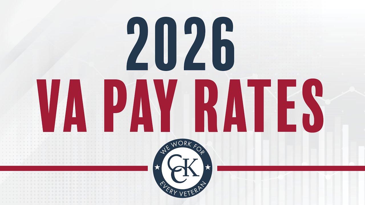 2026 VA Disability Pay Chart and Compensation Rates