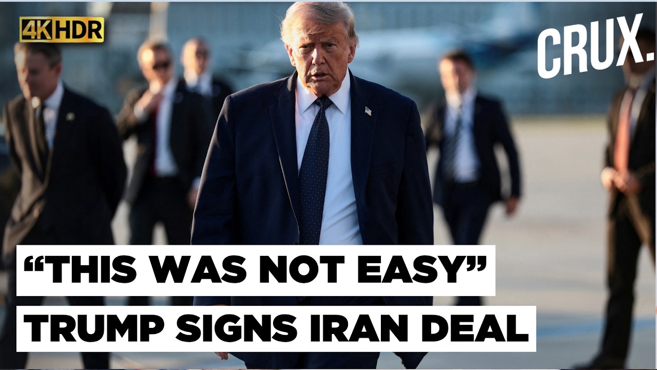 WATCH: Moment Donald Trump Signs Iran-US MoU To End The War And Reopen Hormuz
