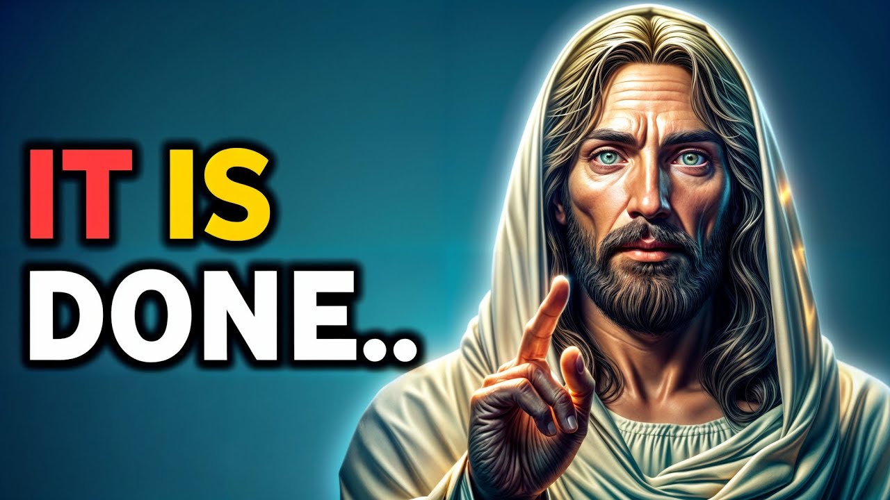 God Message hub : It is done | God  Says | God Message Today | Gods Message Now