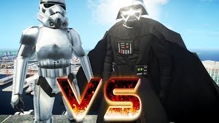 DARTH VADER VS STORMTROOPER EPIC BATTLE (GTA IV)
