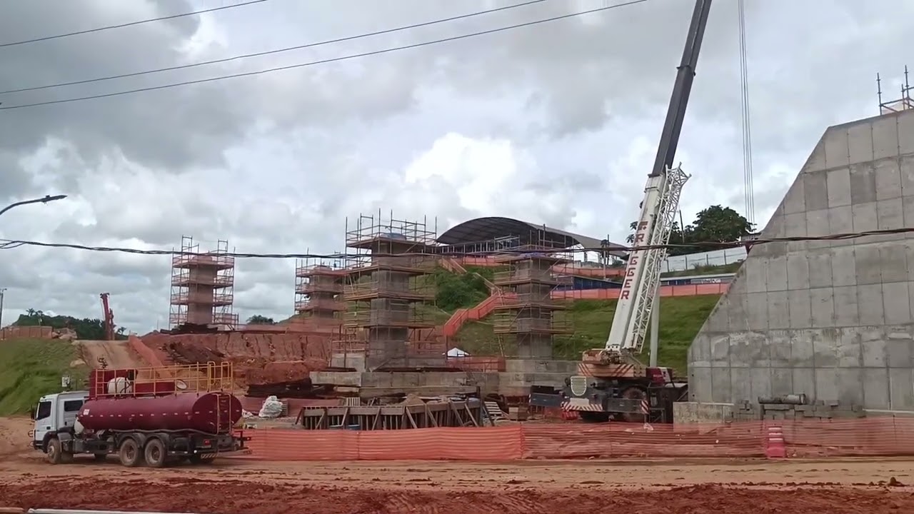 Ponte sobre o Rio Xingu: obra gigantesca