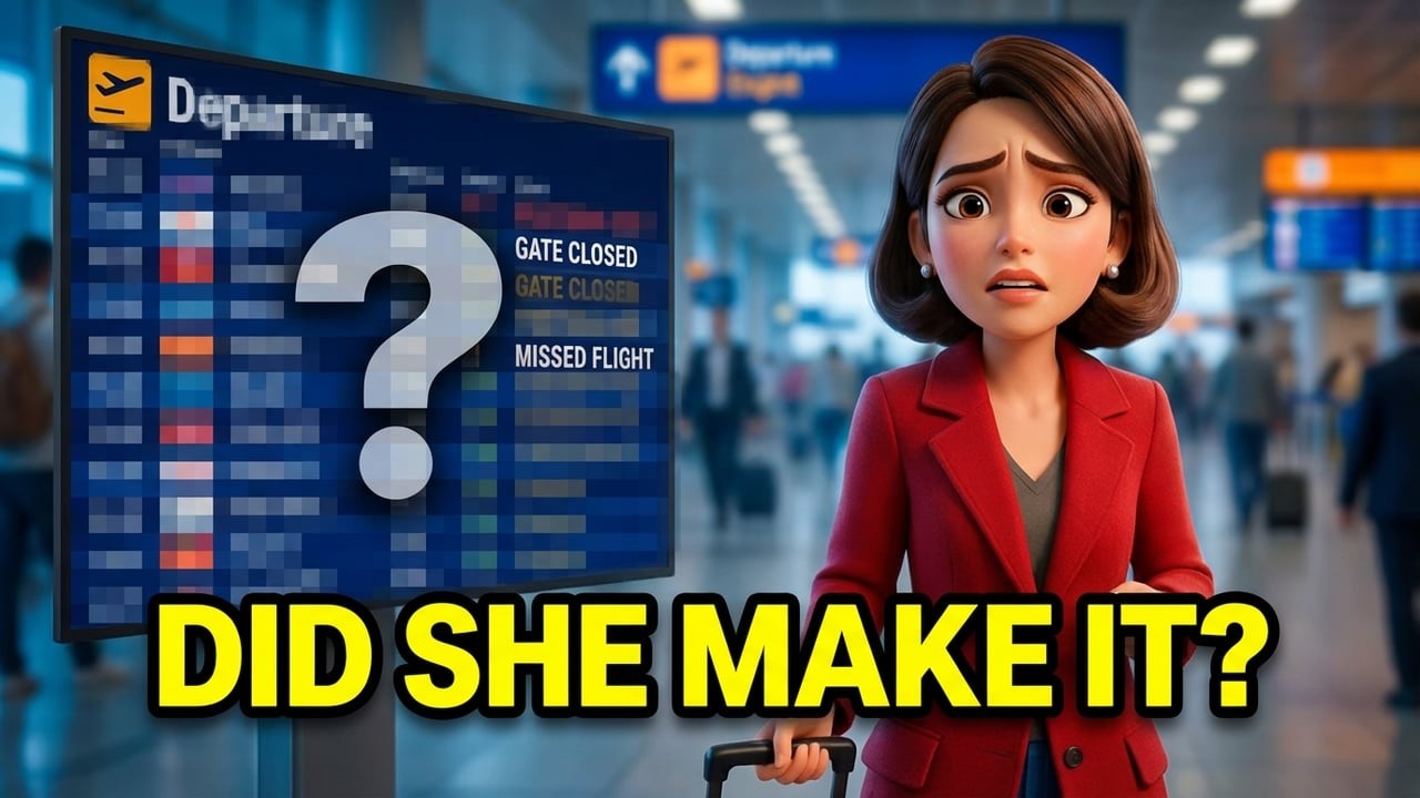 Airport English Conversations | Check-in, Security, and Flying - Real Scenarios