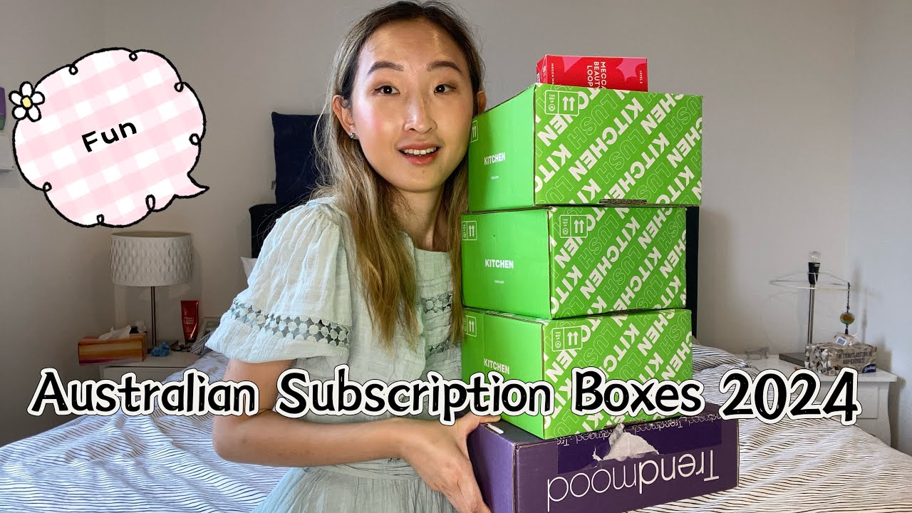 Australian Subscription Boxes 2024 Unboxing