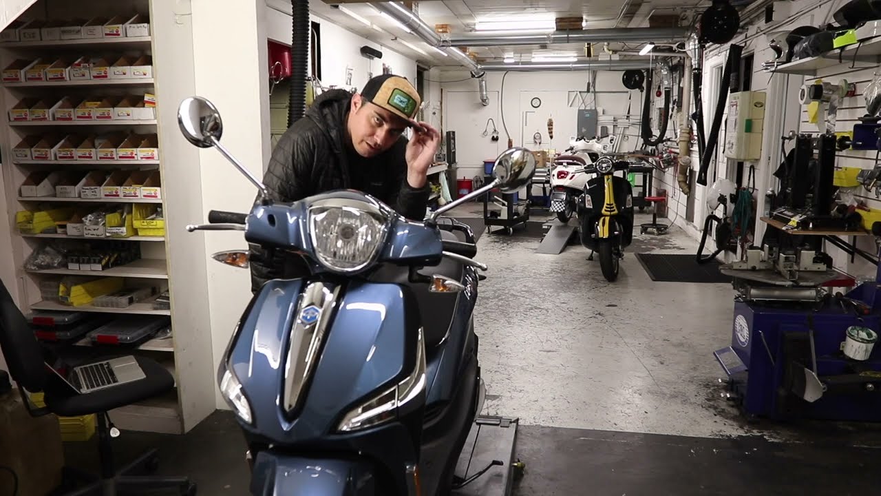 Прохождение Piaggio Liberty 150