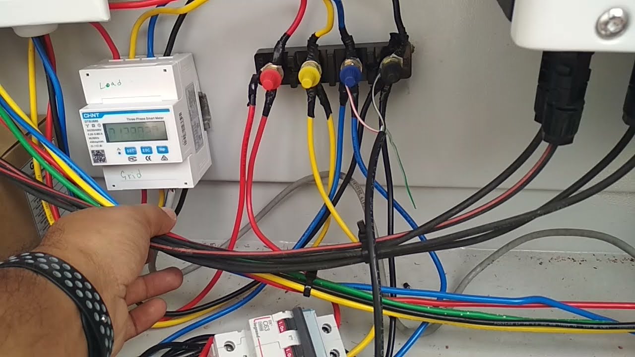 Growatt Inverter Zero Export connections with Chint Smart Meter