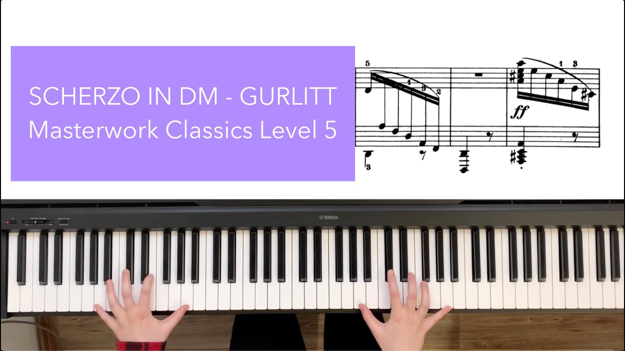 Scherzo in D Minor, Op. 172, No. 9 (Cornelius Gurlitt) | Masterwork Classics Level 5