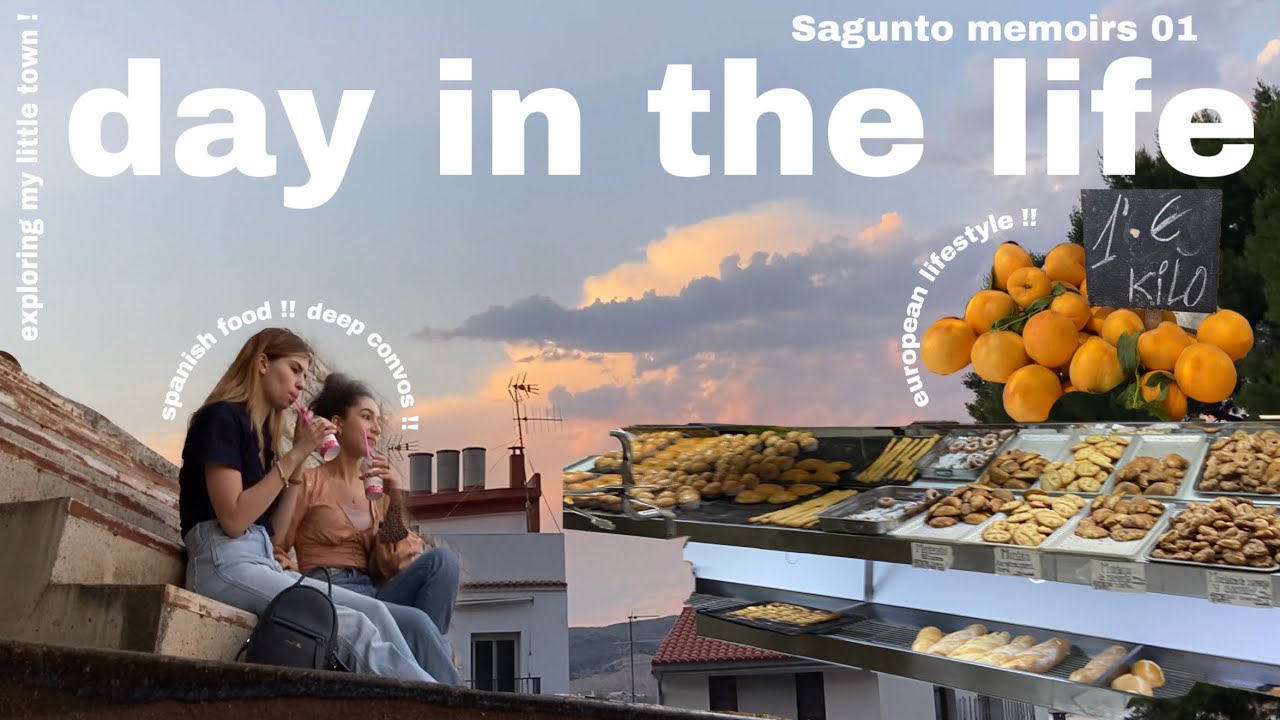 day in the life ! 🌞🪴 spanish culture - european lifestyle !! 🤎 ✨ sagunto memoirs 01 ✨