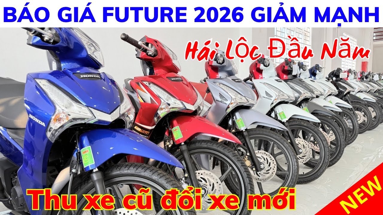 Báo giá Future 2026 mới nhất. Giá giảm kèm Hái Lộc đầu năm tại Hồng Đức 10