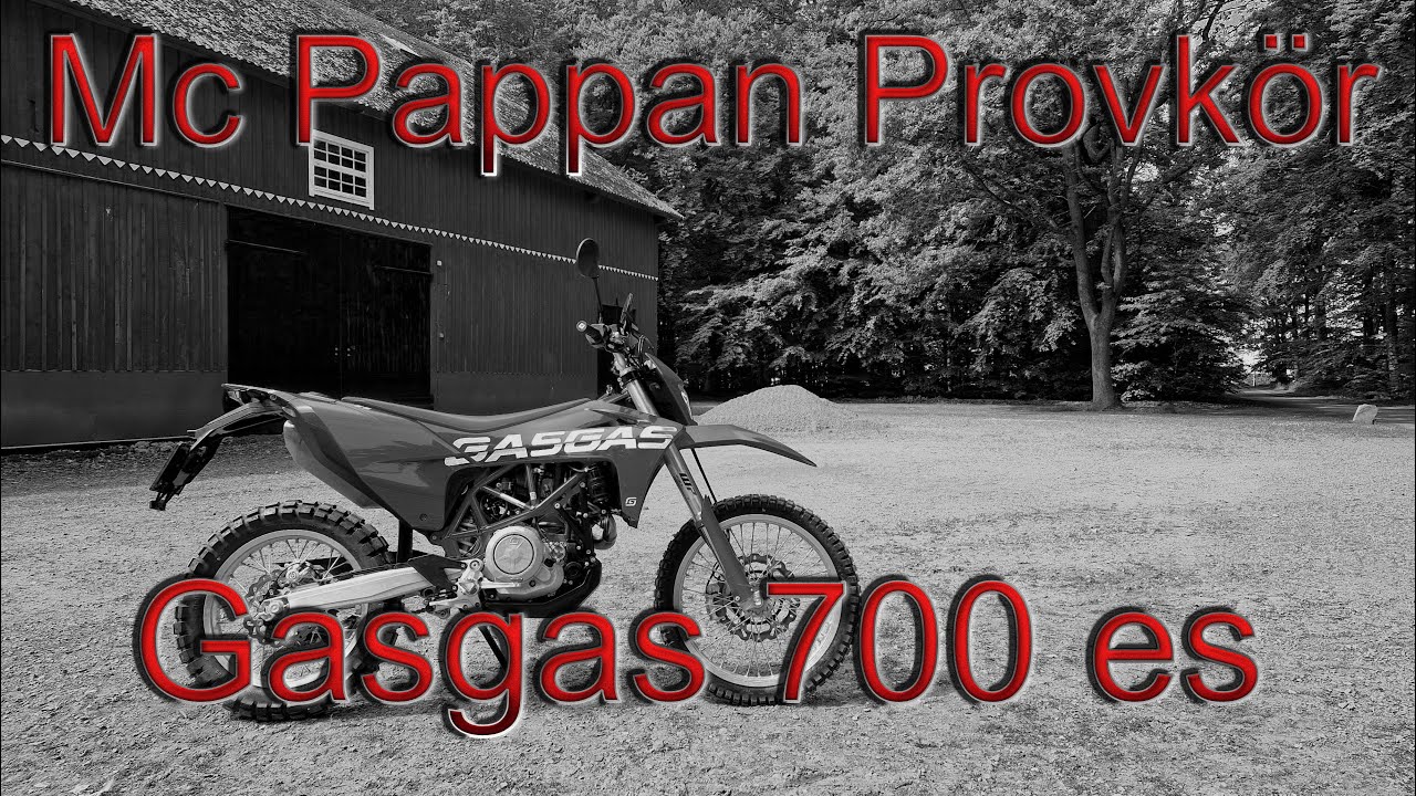 Jag provkör en: Gasgas 700 es