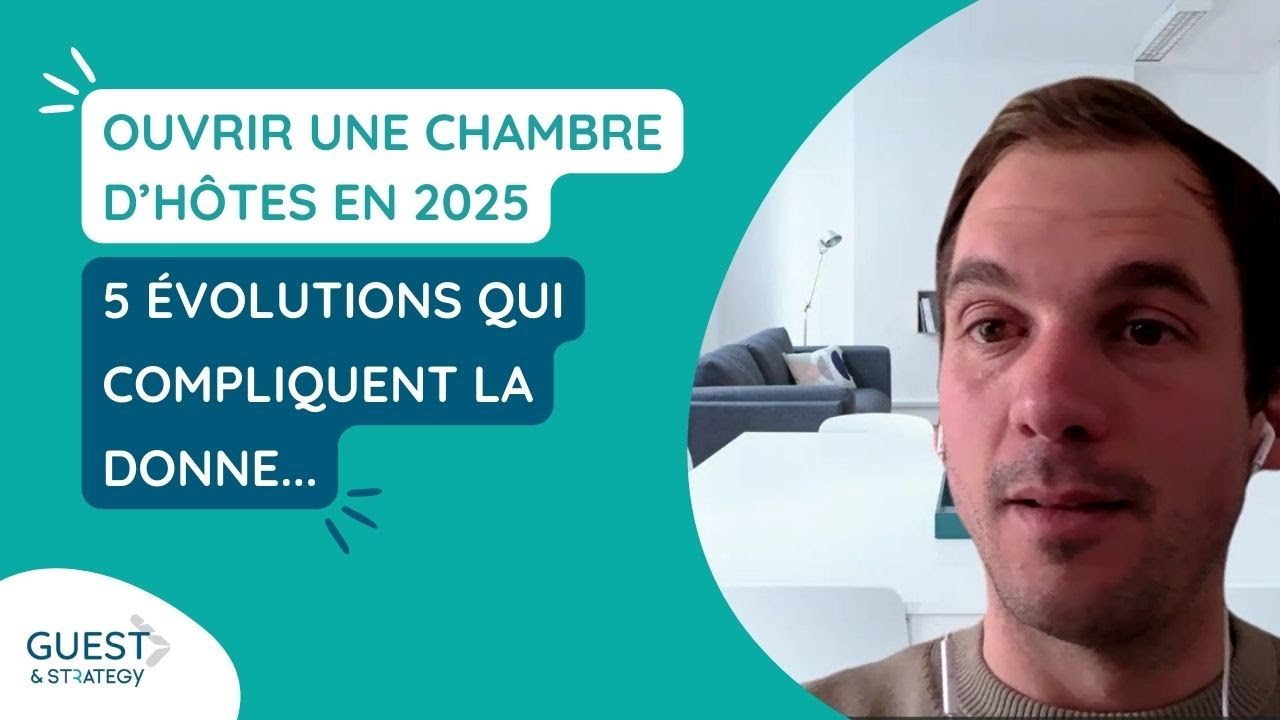 Ouvrir une maison d'hôtes en 2025 : 5 évolutions qui changent la donne...