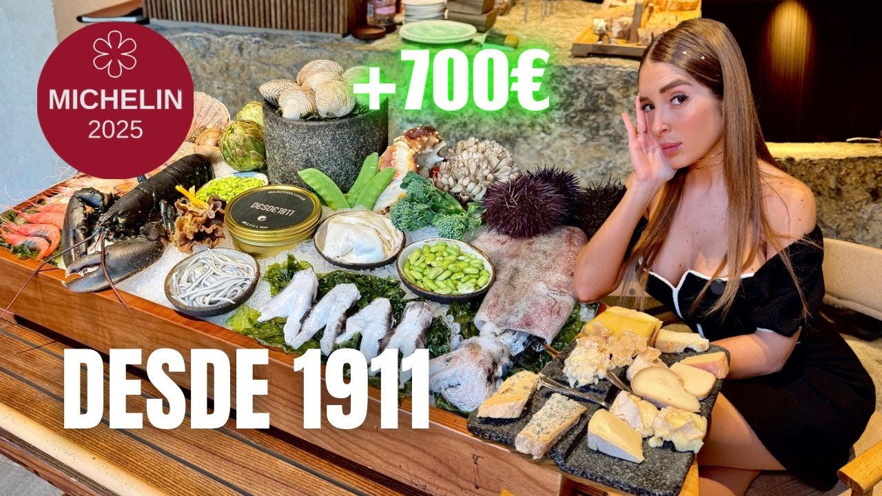 ¿Vale la pena gastar MÁS DE 700€? 😱 Restaurante con 1 Estrella ⭐️ Michelin en Madrid (Desde 1911)