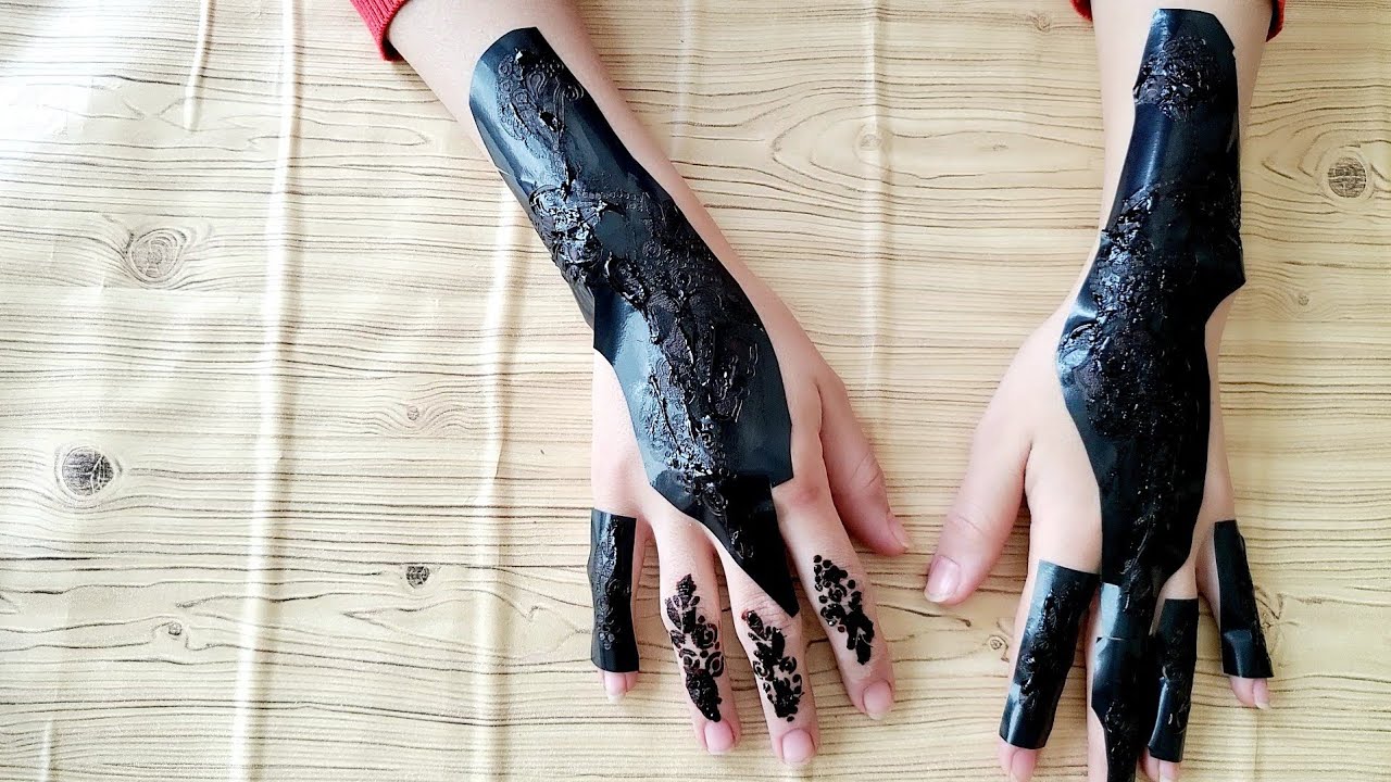 اجمل لواصق الحناء😍 استكرات جديدة  للنقش   Arabic henna mehndi stickers for hand mehndi designs