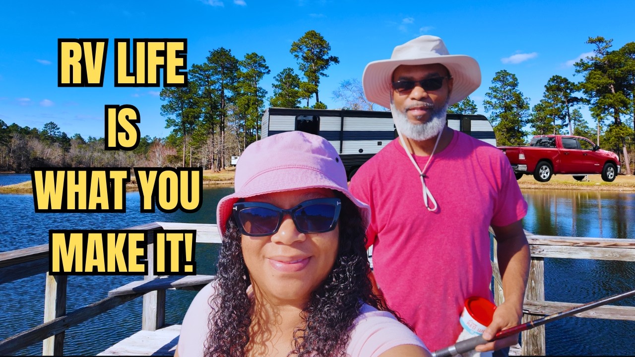 RV LIFE | A REALISTIC WEEK CAMPING in our 32ft TRAVEL TRAILER