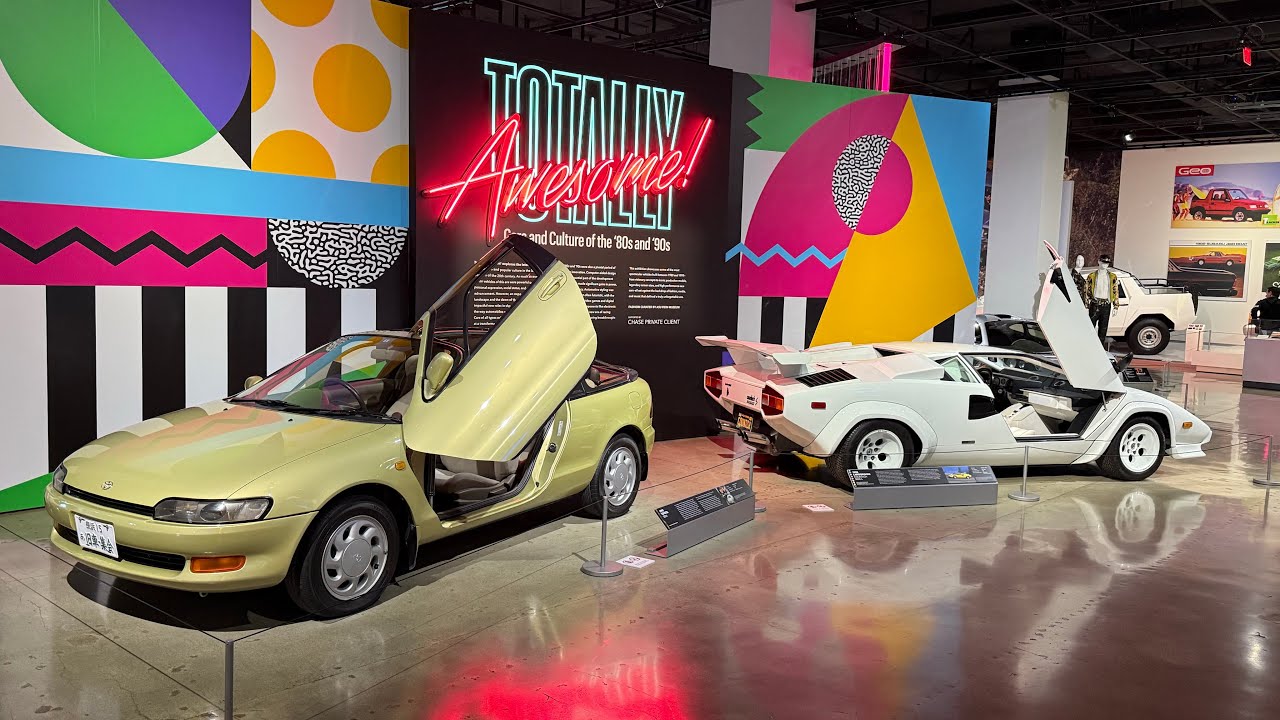 Petersen Automotive Museum tour | Lamborghini’s, Ferrari’s, F1 cars, Ken Block exhibit, concept cars