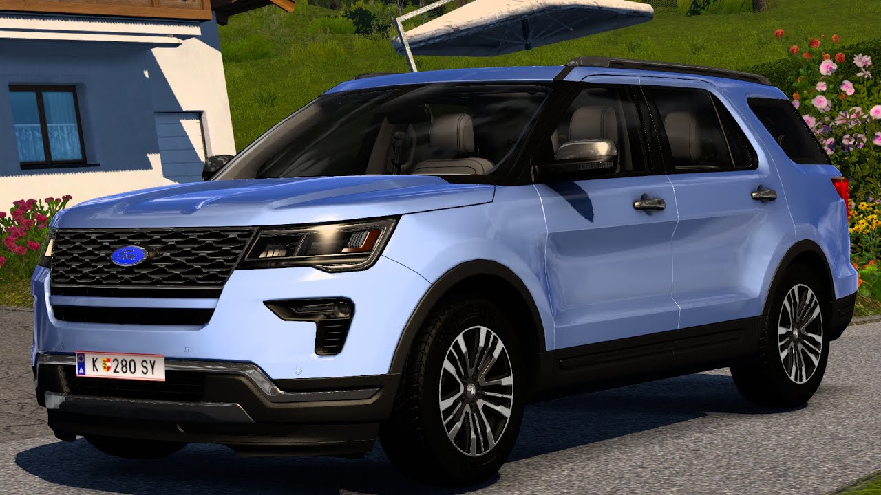 Ford Explorer Platinum | Euro Truck Simulator 2 | Game Play