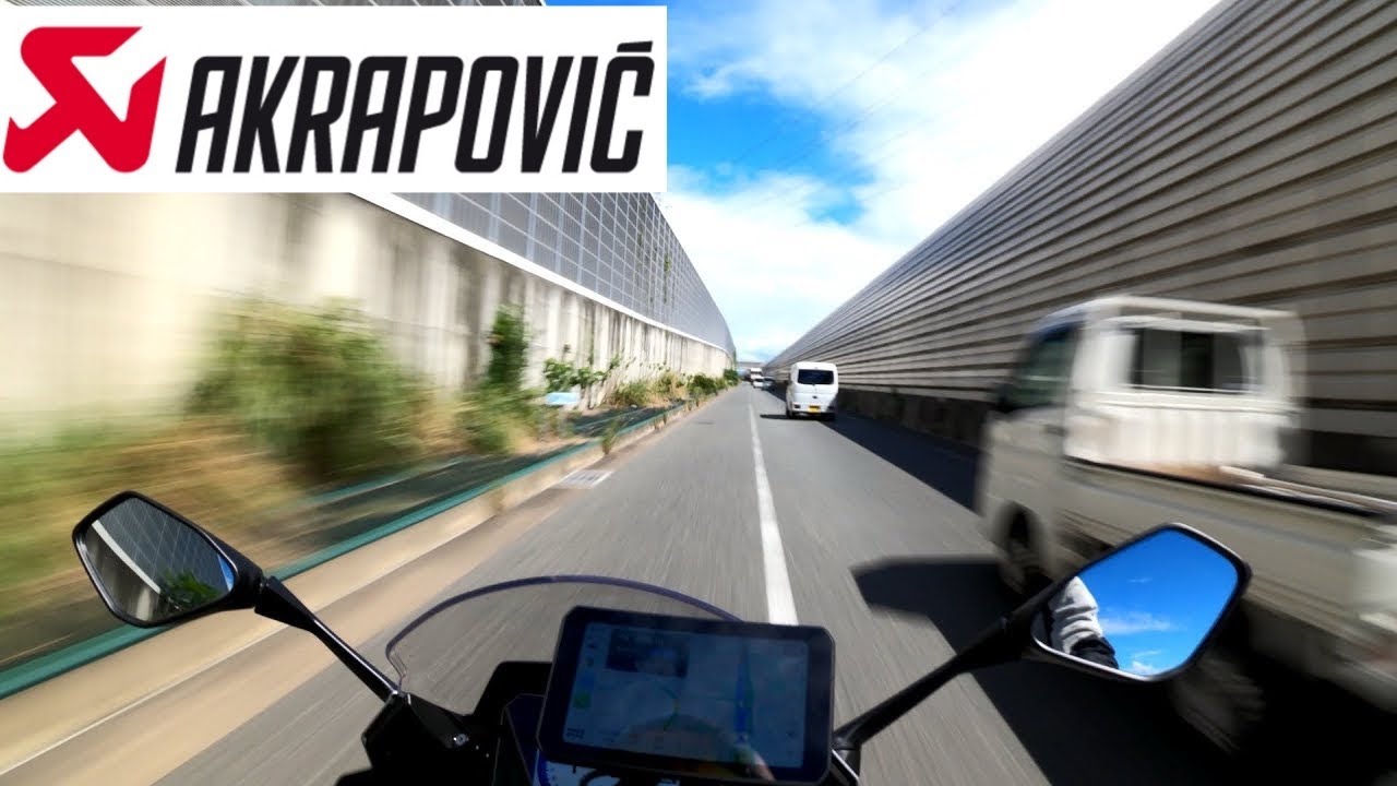 SUZUKI GSX-8R AKRAPOVIC (PURE SOUND NO TALKING)