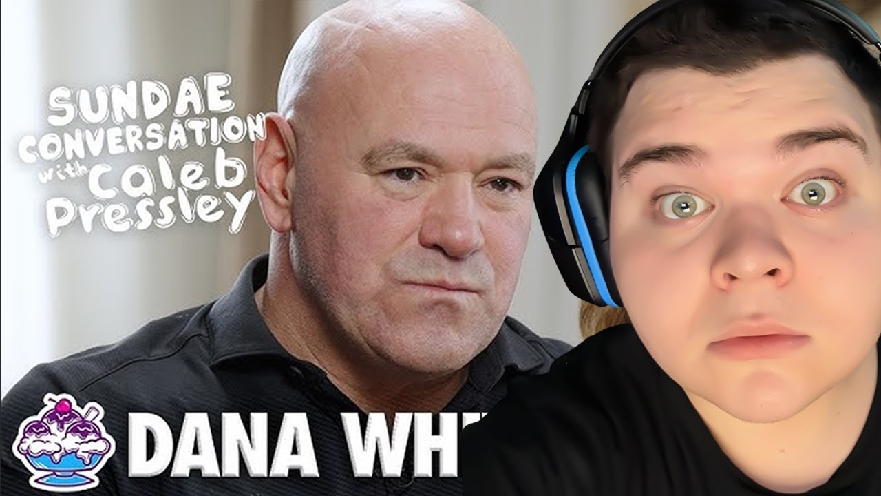 NeoKipz Reacts to DANA WHITE: Sundae Conversation with Caleb Pressley