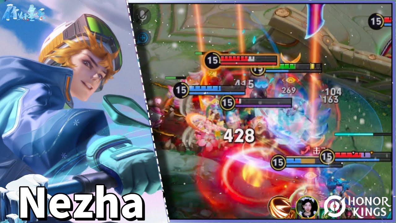 Nezha｜This is Nezha's best skin yet.｜Esta é a melhor skin de Nezha até o momento.｜Honor of Kings❄️
