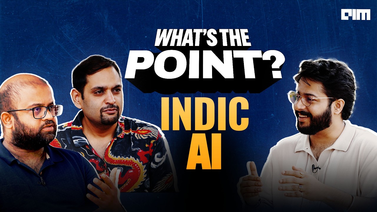 What's The Point of Indic AI? Tanuj Bhojwani | Vishnu Subramanian Ep #1