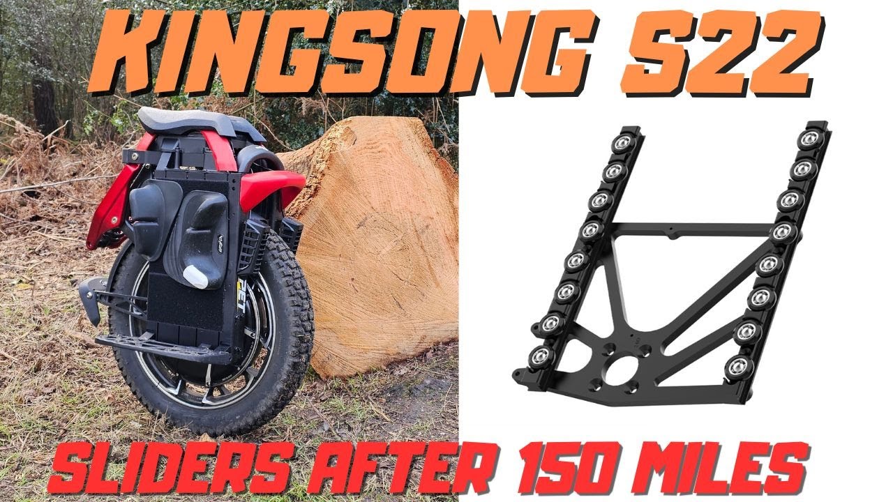 Kingsong S22 - SLIDERS after 150 miles?