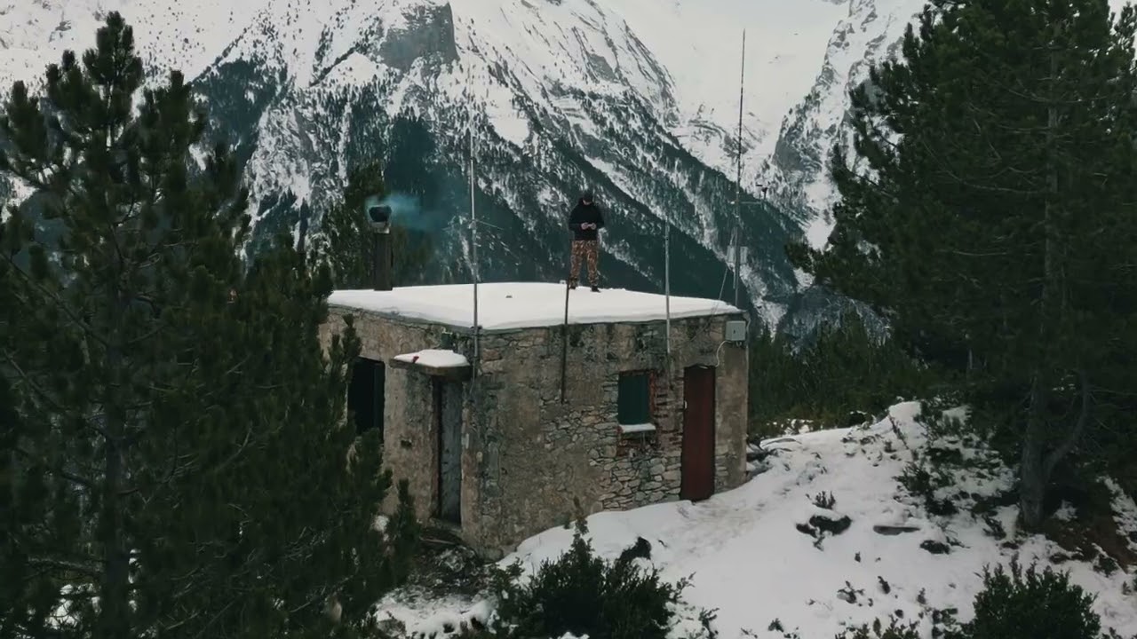 Όλυμπος ντυμένος στα λευκά  Ι Cinematic Drone Mini Film