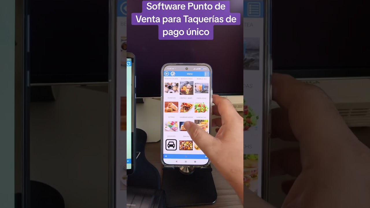 #software #puntodeventa para #taqueria #android #tablets 