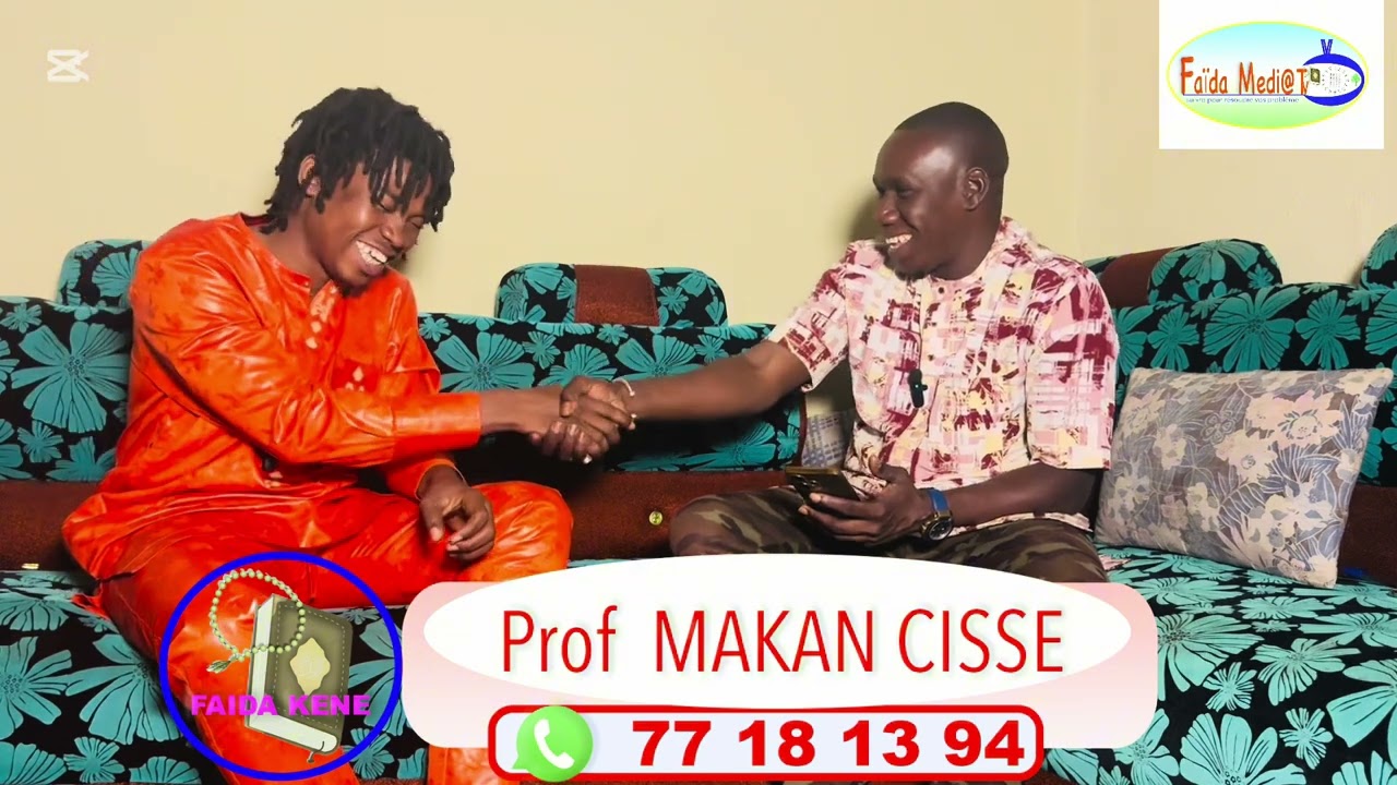 Professeur Makan Cissé thème Bague Magique Solatou (اللهم صل على سيدنا محمد رفيع الدرجات ودود)