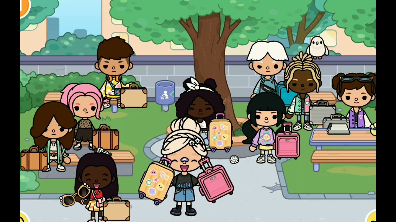 La vie parfaite d'une jeune fille au lycée pt1 #MissSarushki