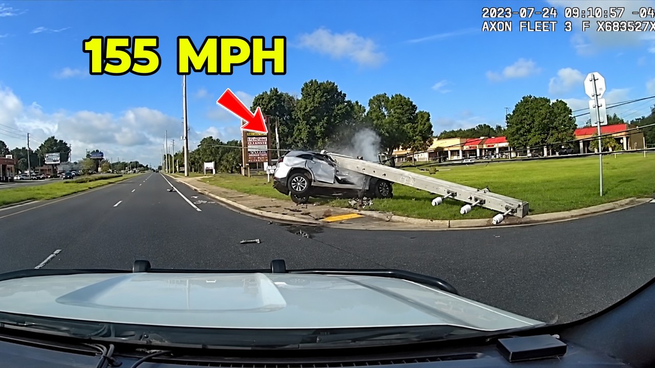 Most Dangerous High-Speed Police Chases Caught on Dashcam &mdash; That Feel Like an Action Movie #85