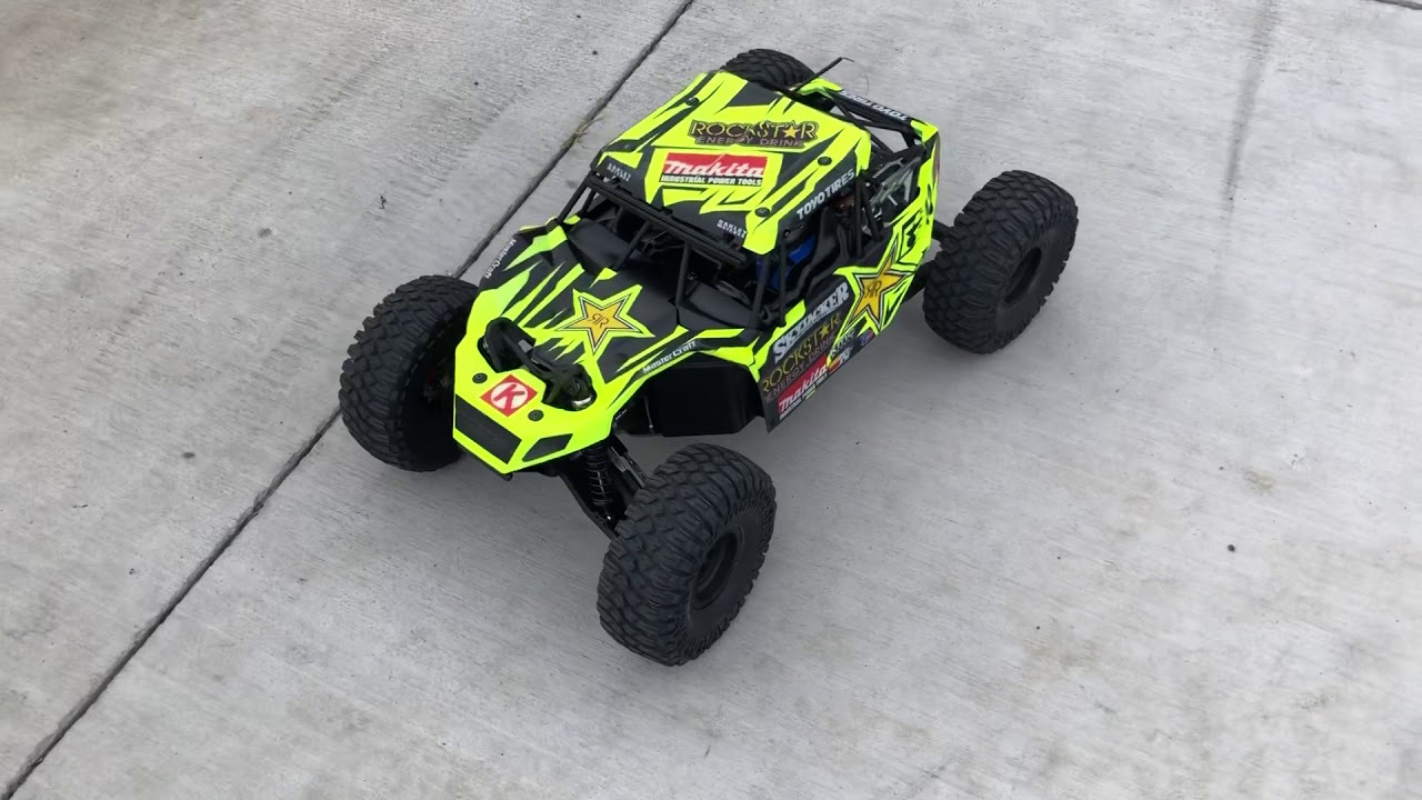 Losi Rock Rey Castle 1415-2400kv speed run