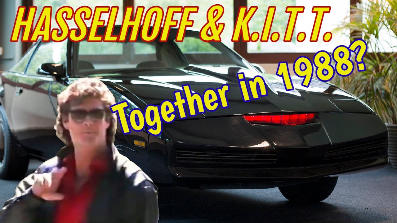 Michael and KITT's FIRST Reunion in 1988! Express Service Commercial with Behind the Scenes Footage!