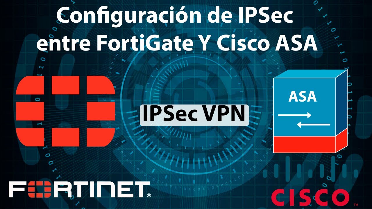 Configuración de IPSec entre Firewall FortiGate Y Cisco ASA