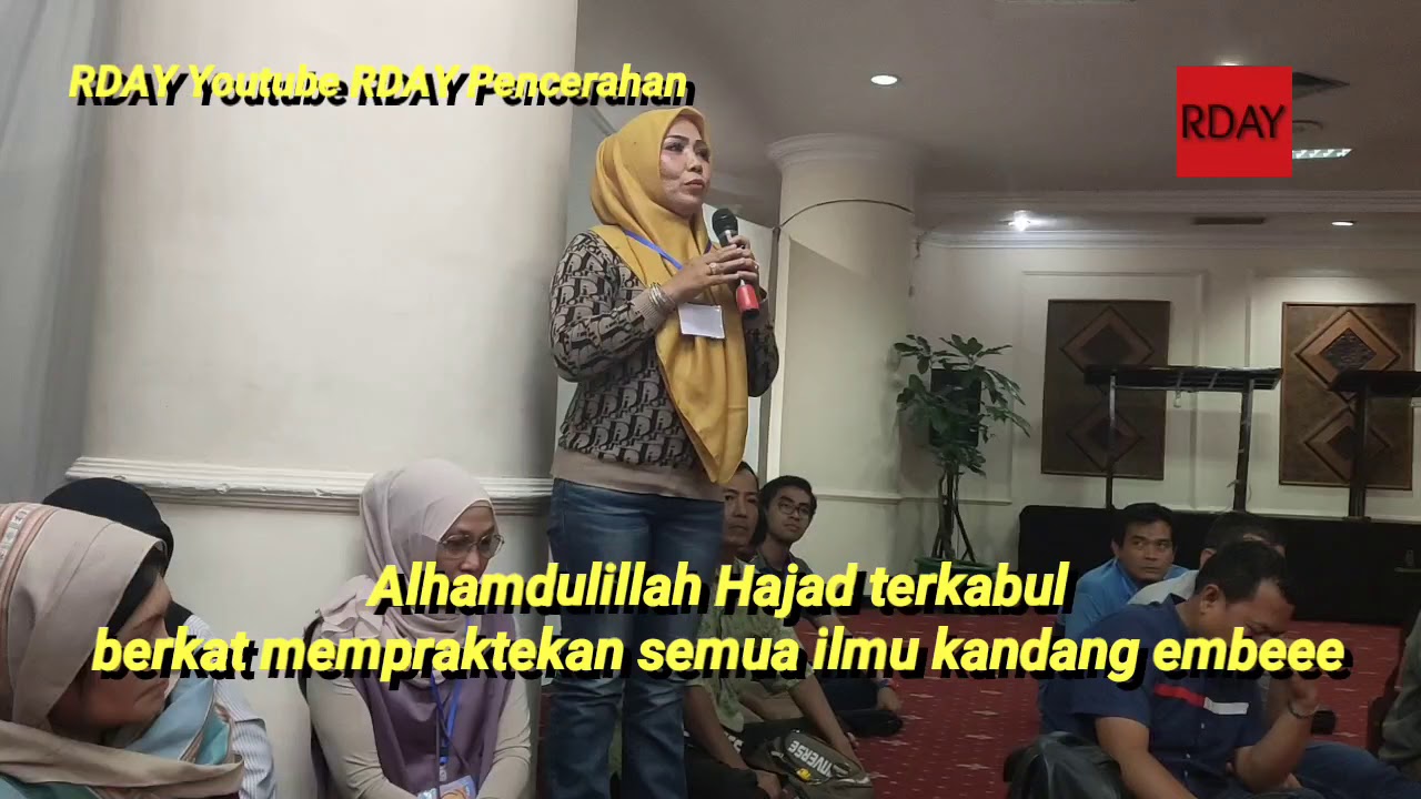 Testimoni Hajad terkabul setelah melaksanakan ilmu Kandang Embeee