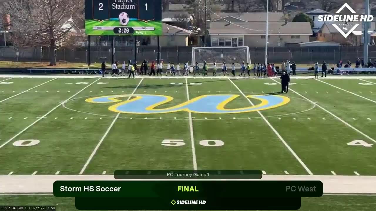 Storm HS Soccer @ PC West (2026.02.21)