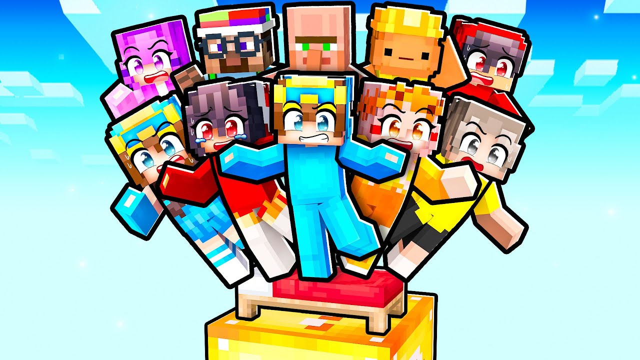 10 ДРУЗЕЙ В ОДНОМ БЛОКЕ BEDUARS LUCKY BLOCK!