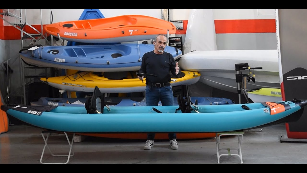 Inflatable kayak  TAHE beach  AIR K2   φουσκωτό κανό  καγιάκ