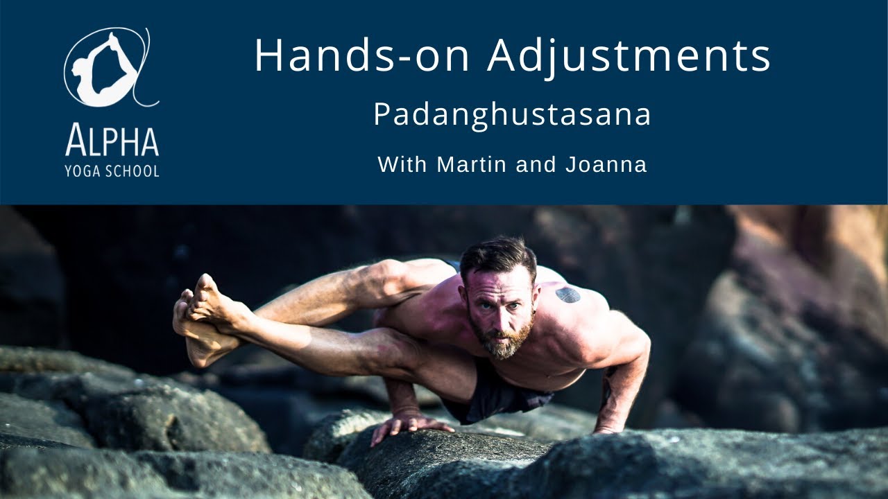 How to adjust Big Toe Pose | Hands-on adjustments for Padanghustasana | Alpha Yoga School