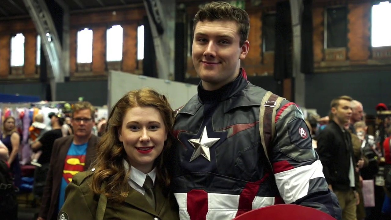 The FACES of day 1 at #mcmcomiccon Manchester!