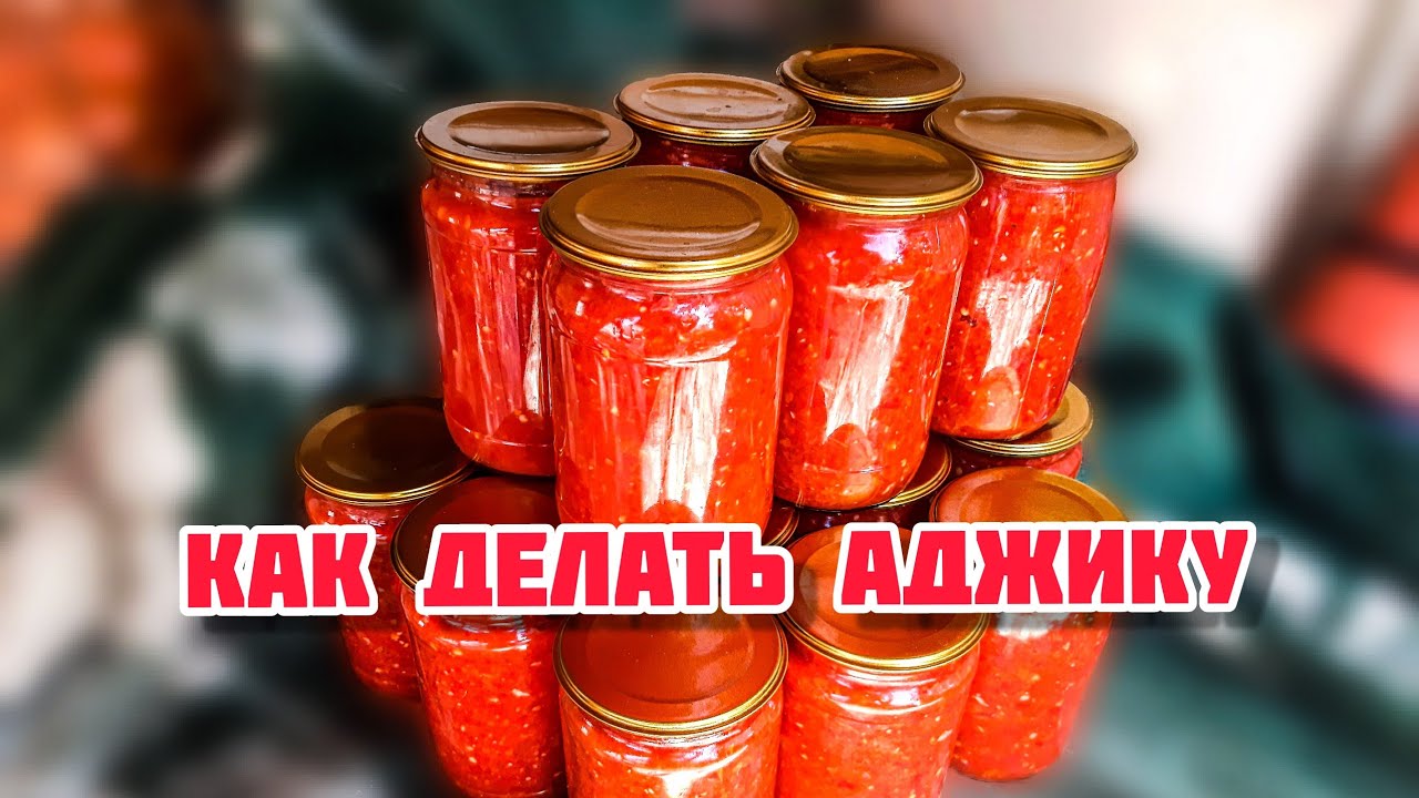 КАК Я ДЕЛАЮ АДЖИКУ / Утка