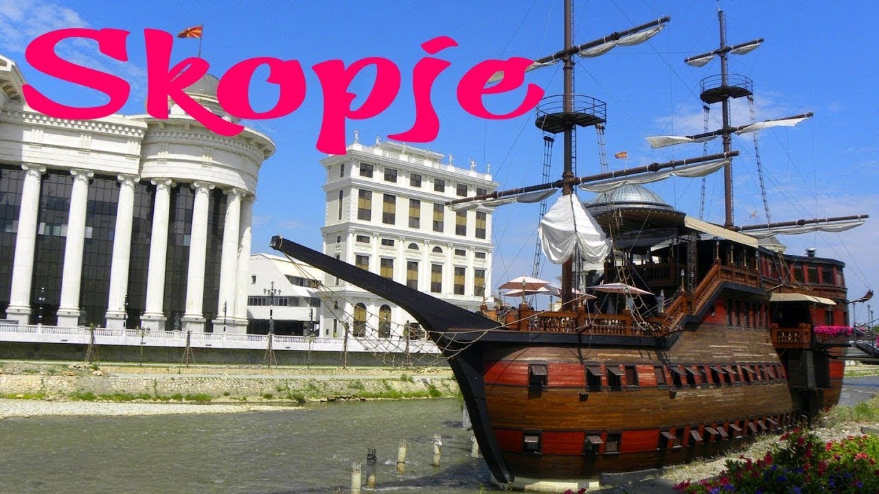 Skopje City Tour -Through the Balkan countries ep29 - Travel video calatorii vlog tourist budget