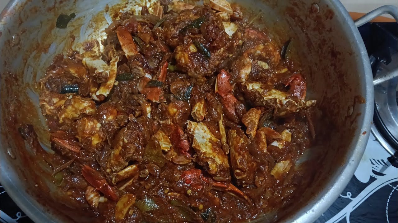 😋തുരപ്പൻ ഞണ്ട് റോസ്റ്റ്#