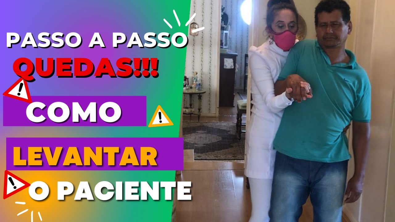 PASSO A PASSO DE COMO LEVANTAR O PACIENTE APÓS A QUEDA???@ DEMÊNCIA DE ALZHEIMER