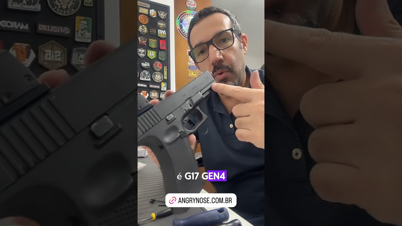 Plate para RED DOT em Glock GBB #angrynose