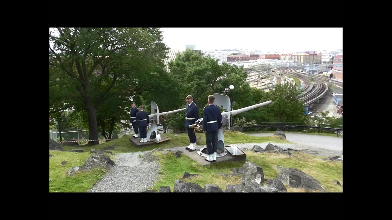 Salut med anledning av H.K.H. Kronprinsessan Victorias födelsedag