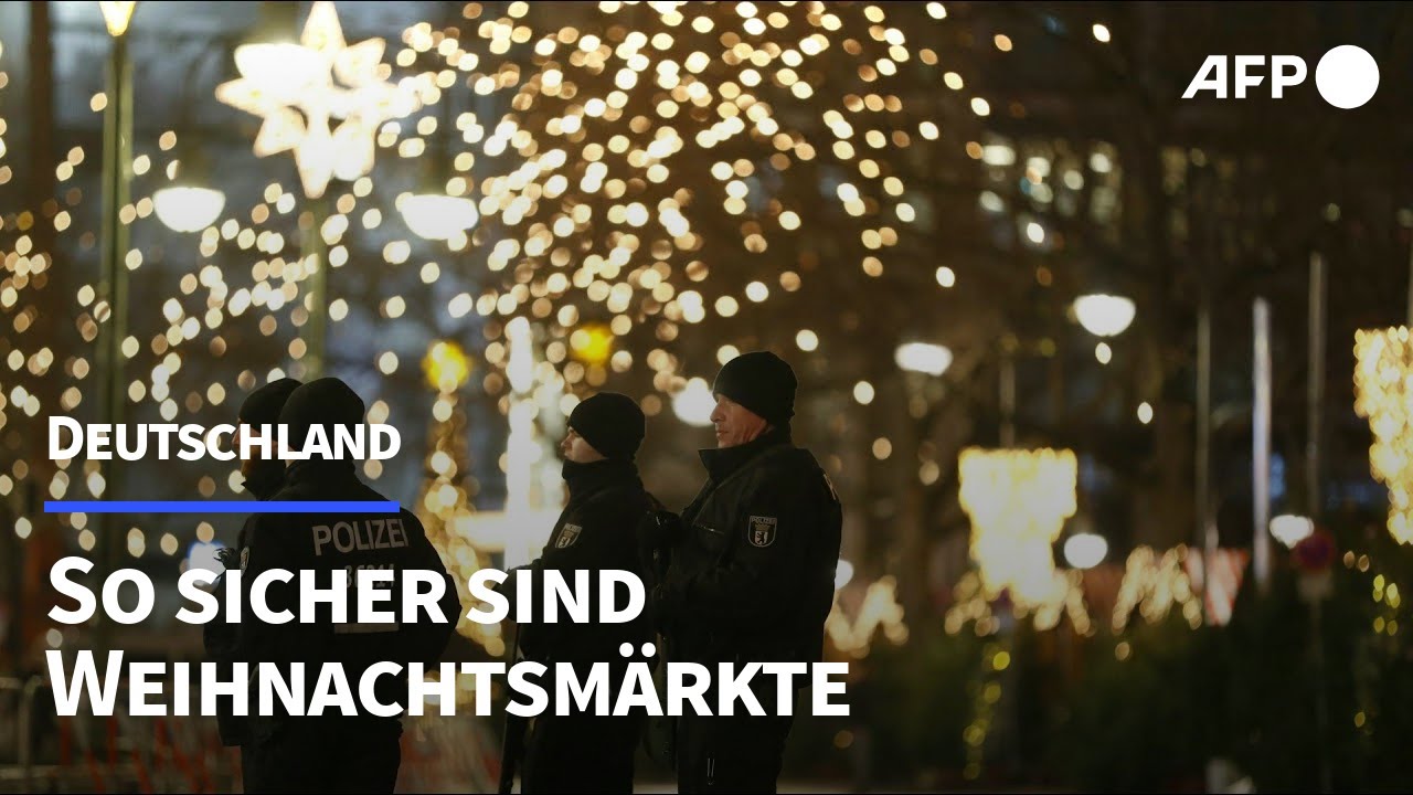 Wie sicher sind die Weihnachtsmärkte in Deutschland? | AFP
