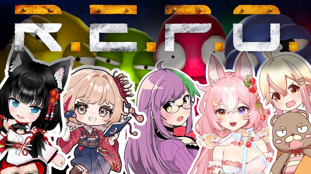 【R.E.P.O.】人生初コラボ配信！ドキドキ廃墟探索するよ【 #神楽月ゆか / #かぐゆ神楽 】　#新人vtuber