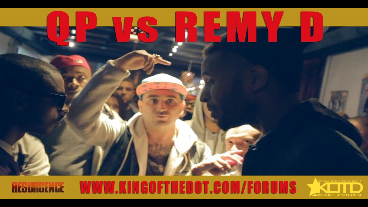 KOTD - Rap Battle - QP vs RemyD
